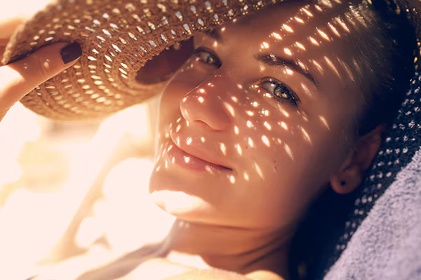 Sun damage has nothing to do with temperature