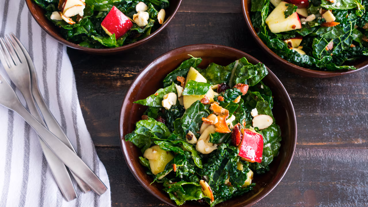 Spinach, Kale, &amp; Apple