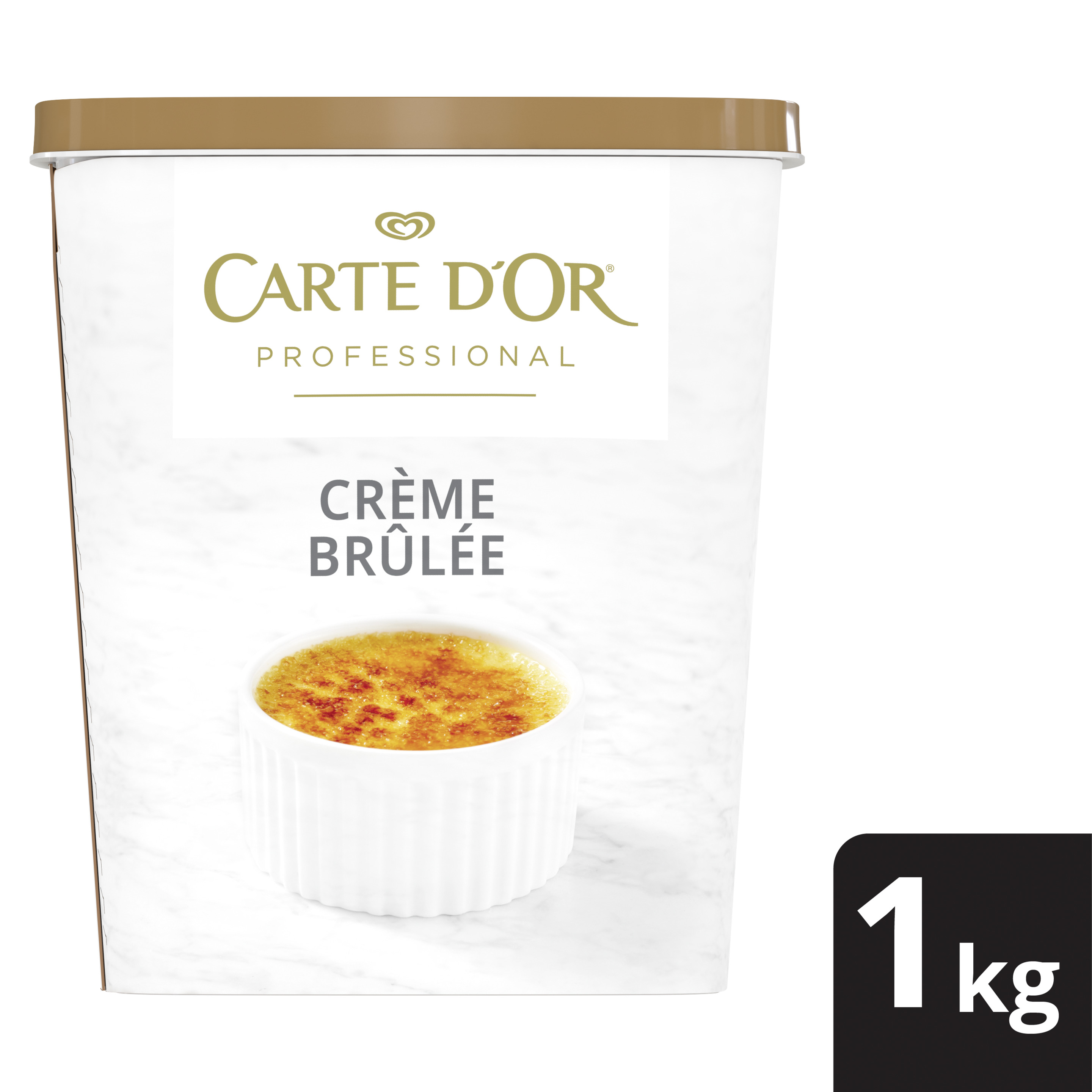 Carte D’Or Crème Brûlée - Carte D’Or Crème Brûlée is a smooth, vanilla-flavoured base that is easily infused with any flavours, offering a versatile and consistent dessert option.