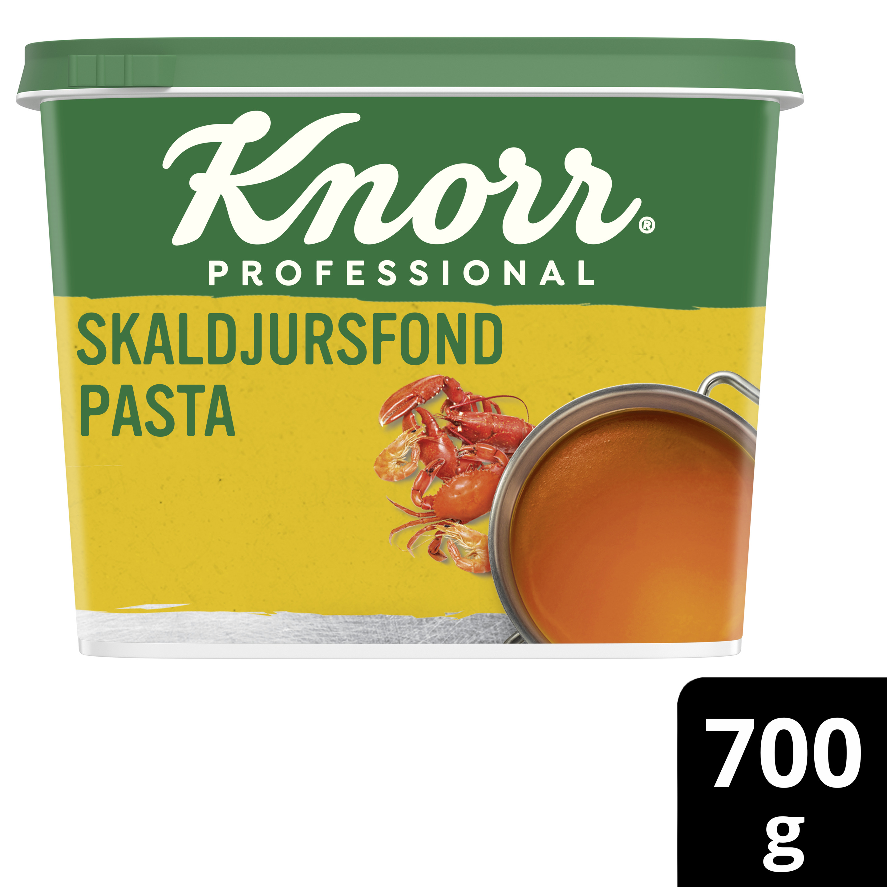 Knorr Skaldjursfond, pasta 6 x 700 g - Knorr Skaldjursfond i pastaformat för balans, djup och en god smakbas i matlagningen.