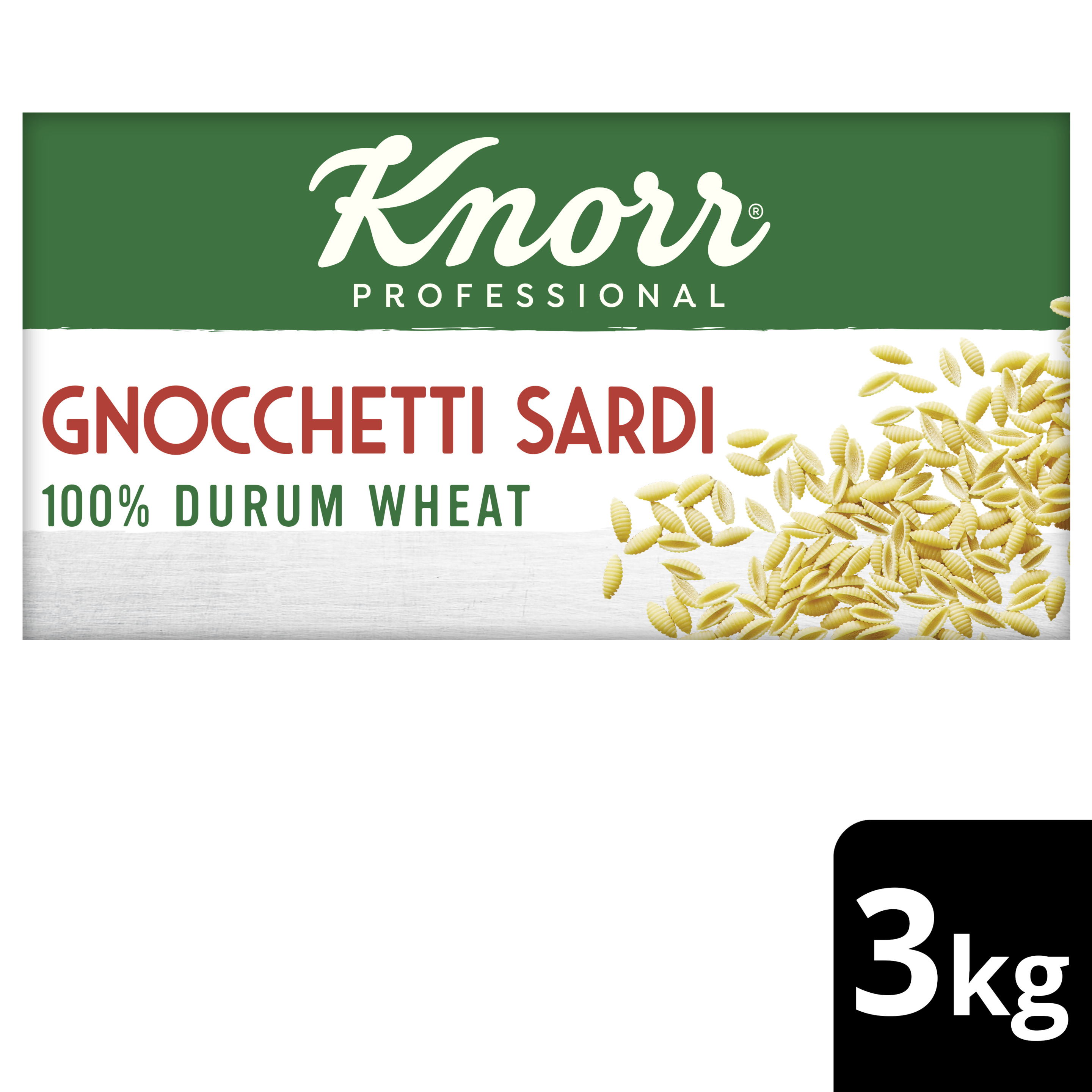 Knorr Professional Gnocchetti Sardi Deegwaren 3Kg ​