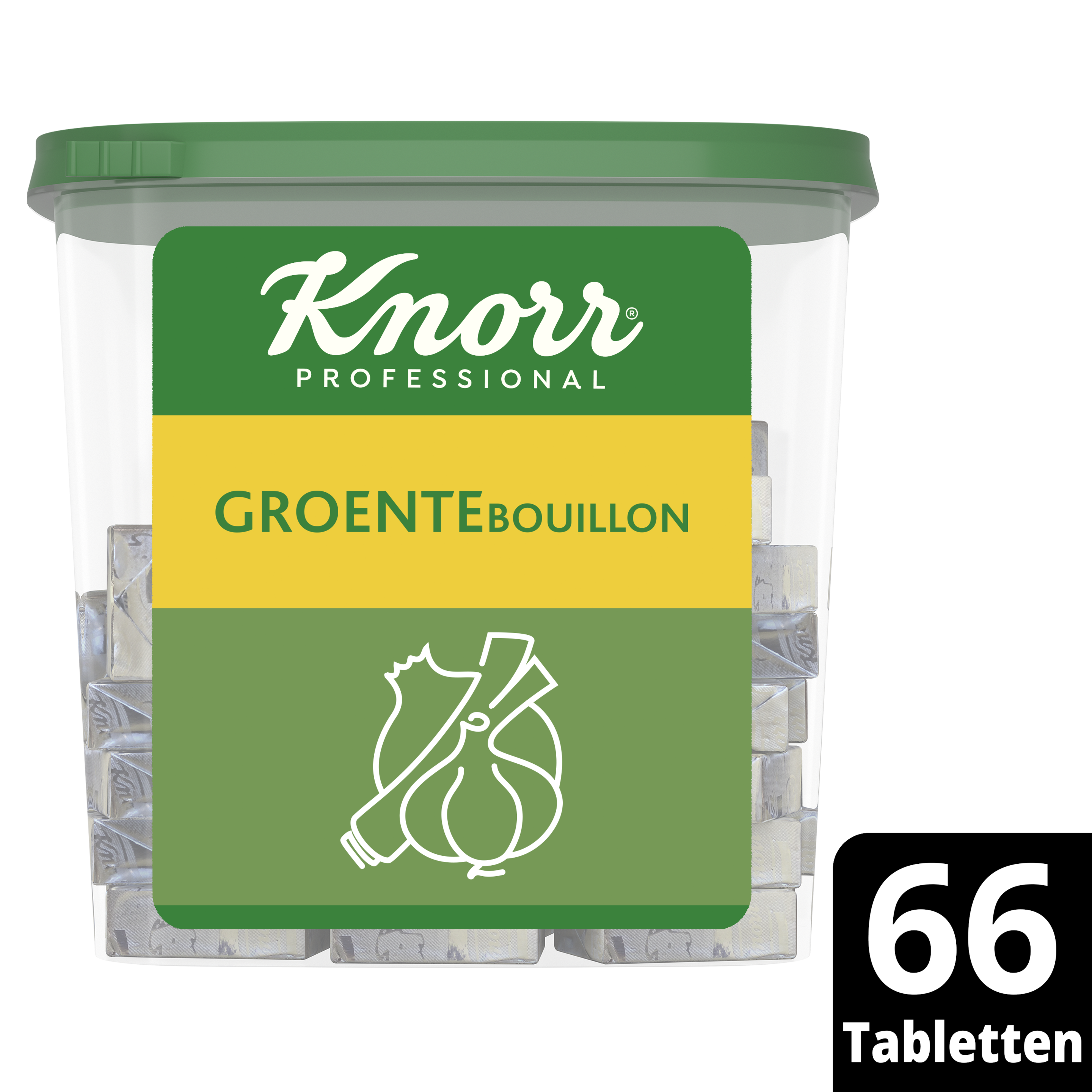 Knorr Professional Bouillon de Légumes 66 Tablettes 660 g