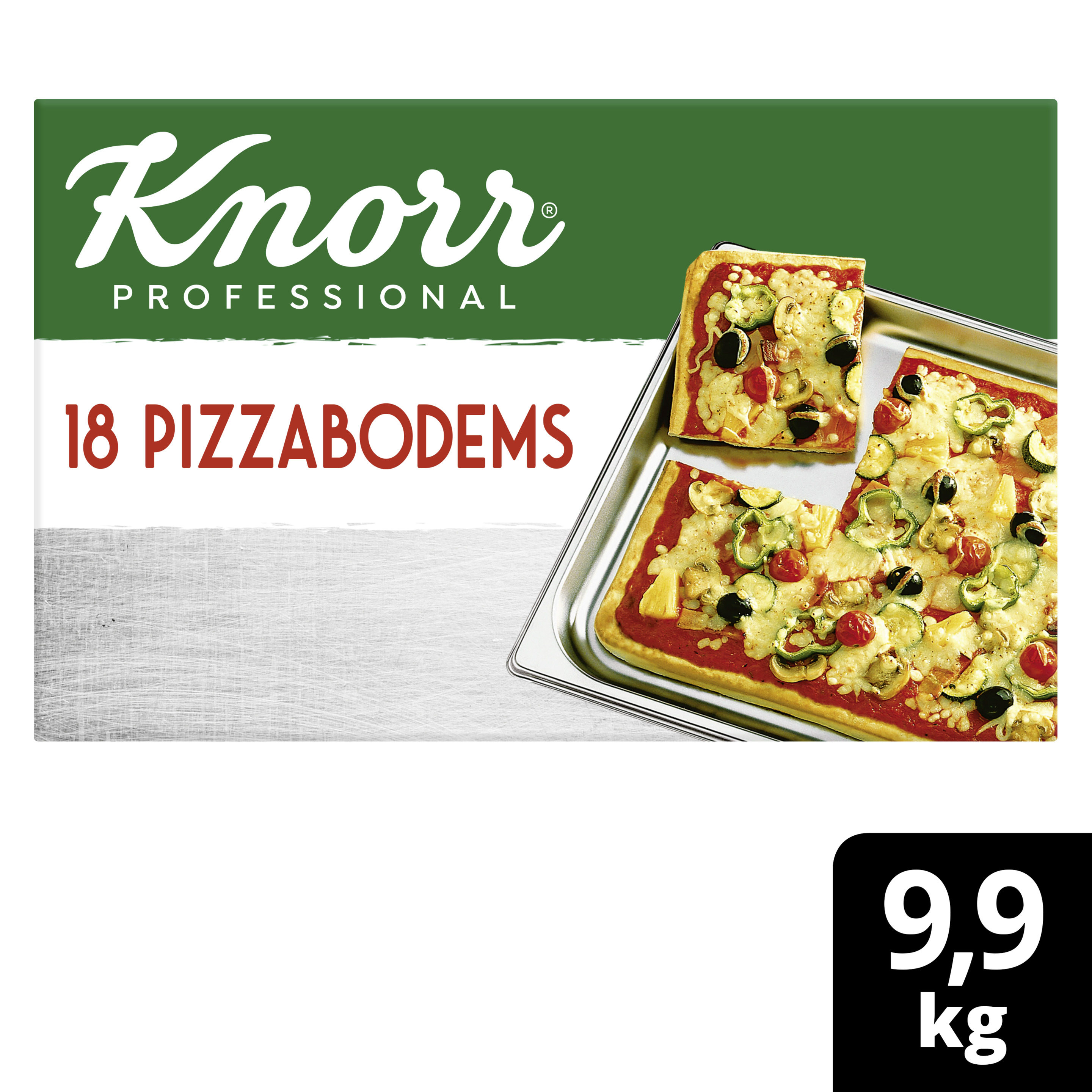 Knorr Professional Pizzabodem rechthoekig Deegwaren 9.9 kg - 