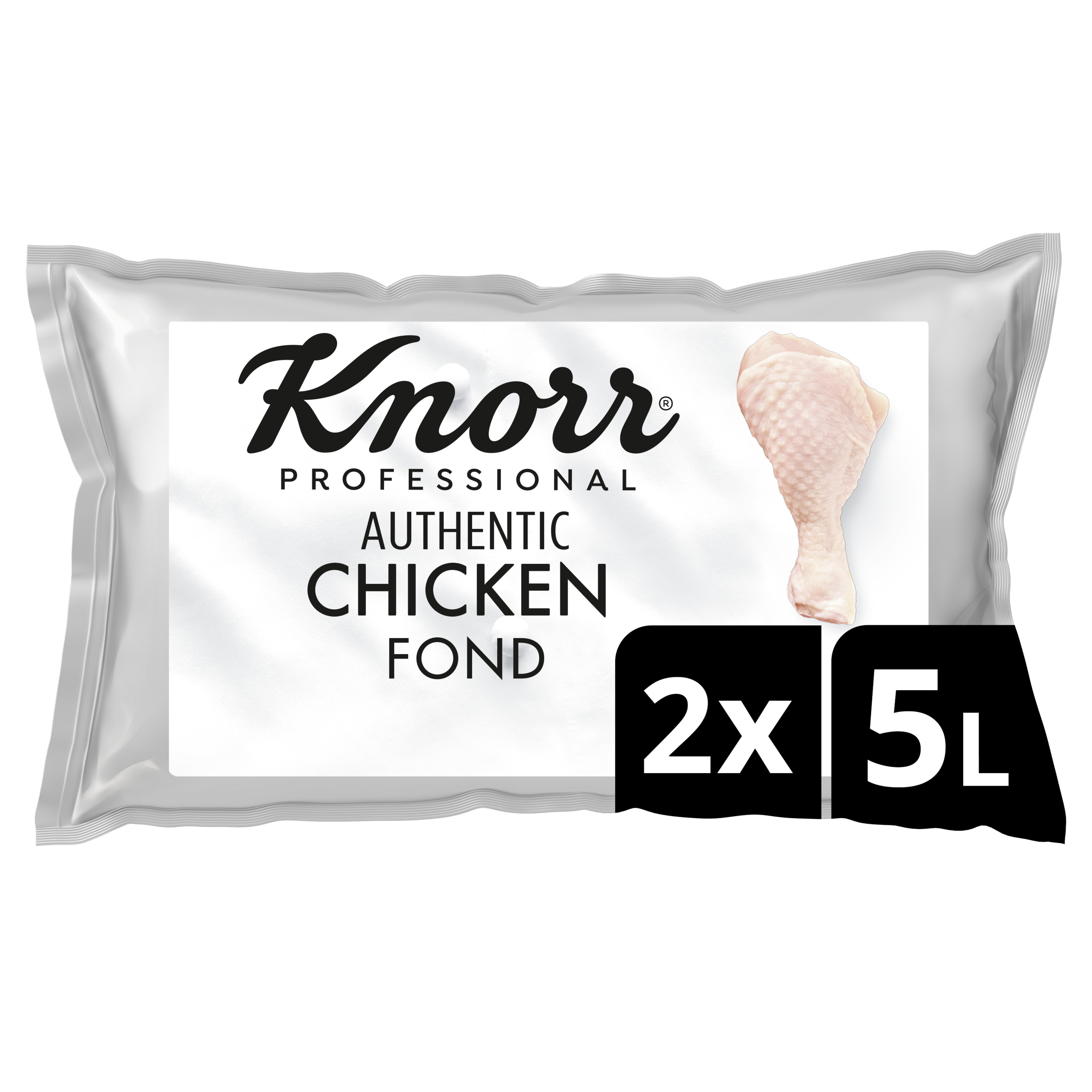 Knorr Professional Kycklingfond 2 x 5 L - Knorr Professional Kycklingfond gör det nödvändiga. Du det minnesvärda!