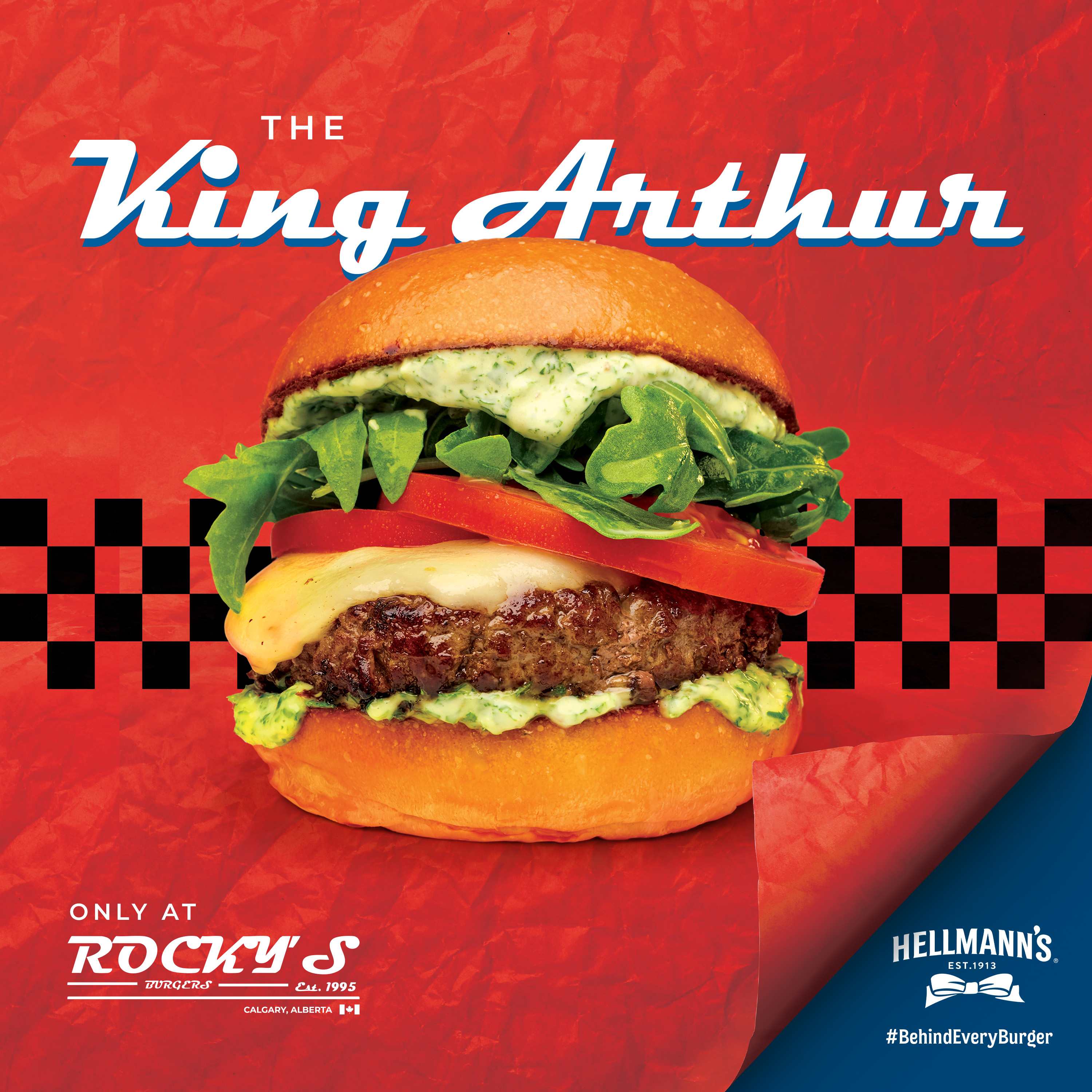 The King Arthur only at Rocky’s Burger